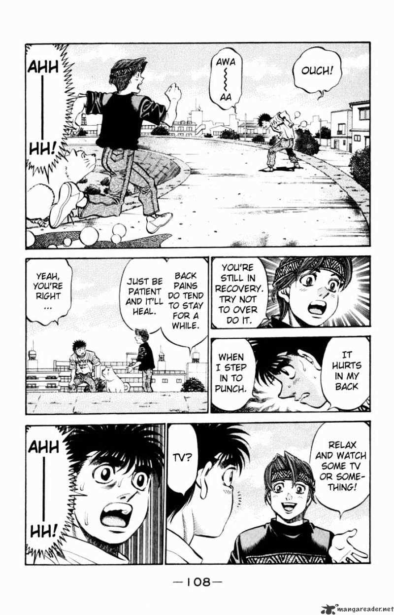 Hajime no Ippo: Fighting Spirit, Chapter 509 image 02